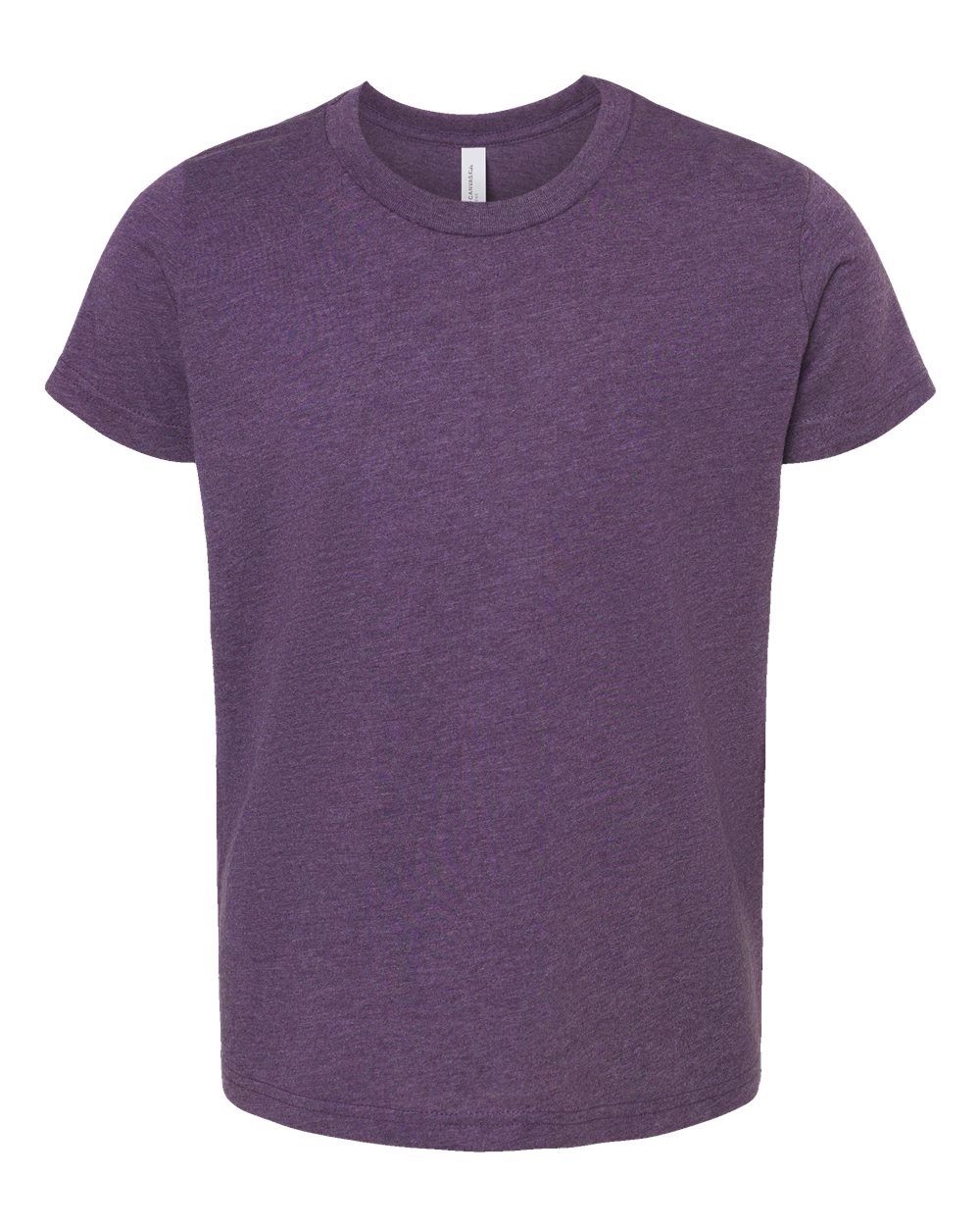 Bella + Canvas Youth Jersey T-Shirt L HTHR TEAM PURPLE