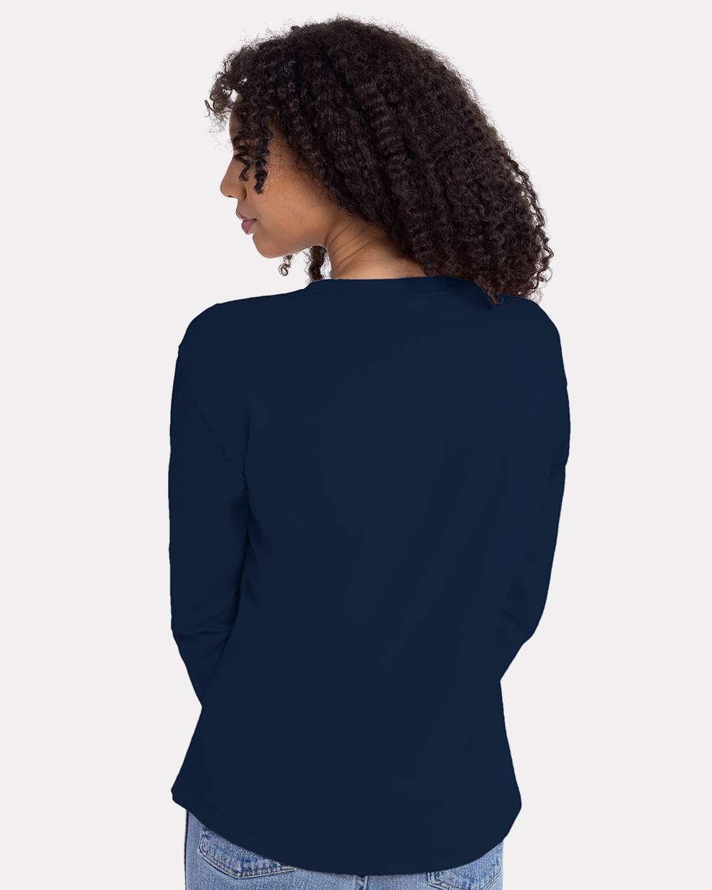 Women's Cotton Relaxed Long Sleeve T-Shirt