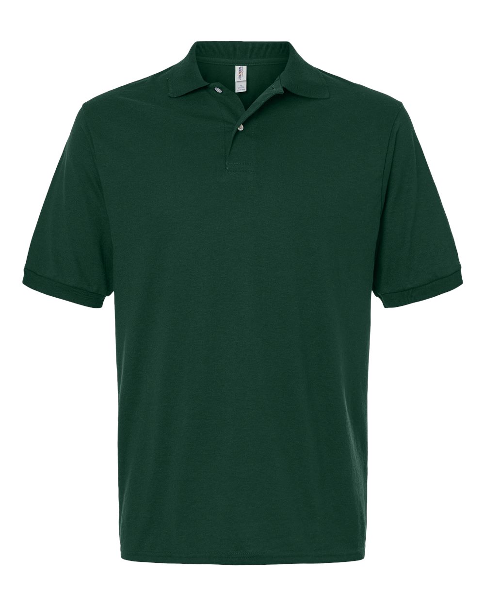 Jerzees Men's P-Short Sleeve Polo Shirts, Dri-Power, Sizes S-5X - Forest Green, 4X-Large