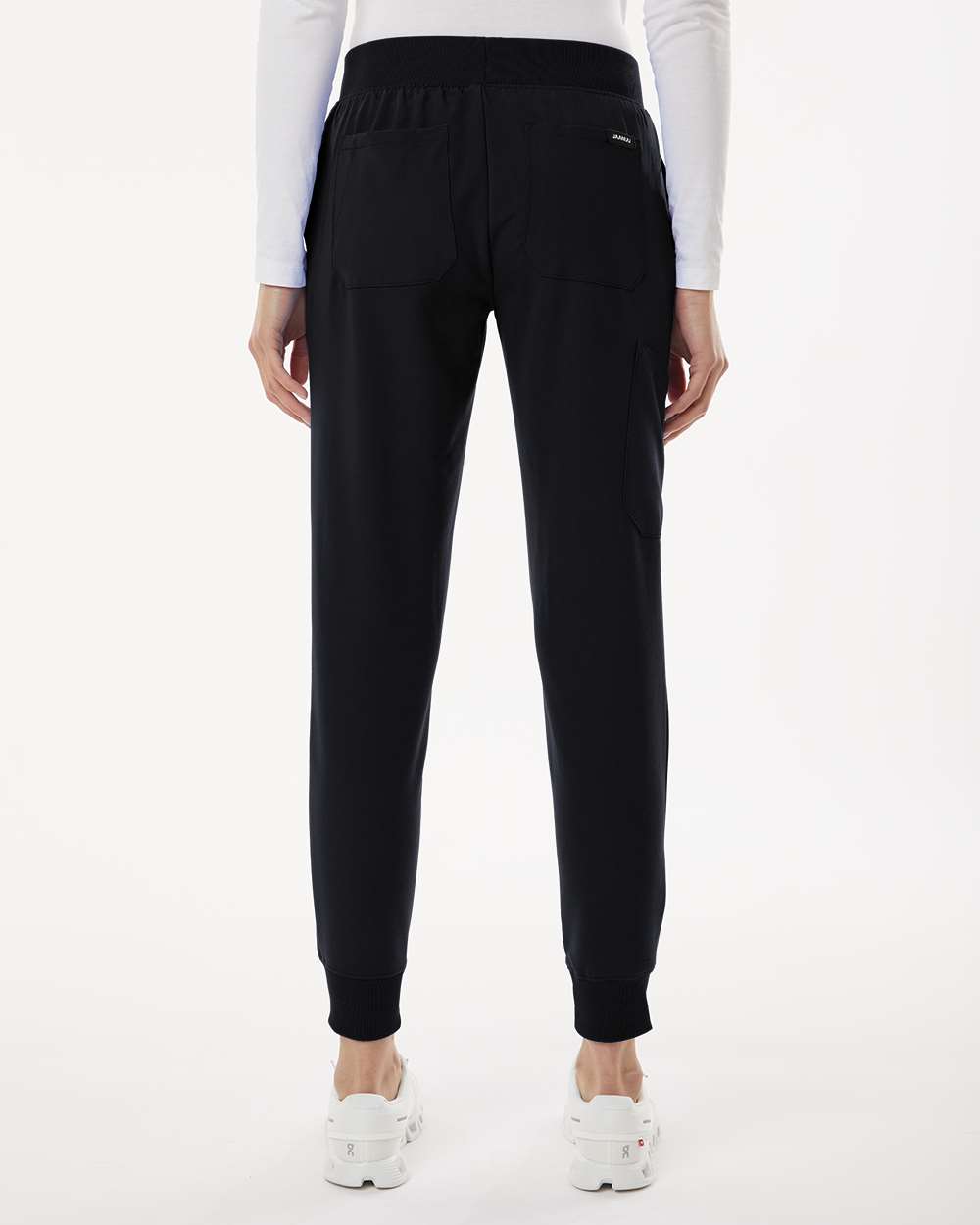 Women's Petite Sizes Silex Knit-Waist Scrub Joggers