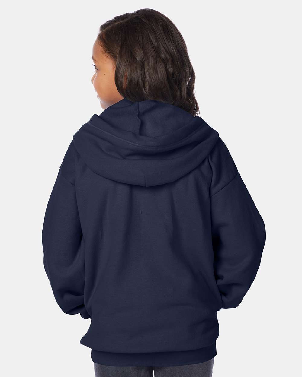 Youth EcoSmart® Full-Zip Hooded Sweatshirt