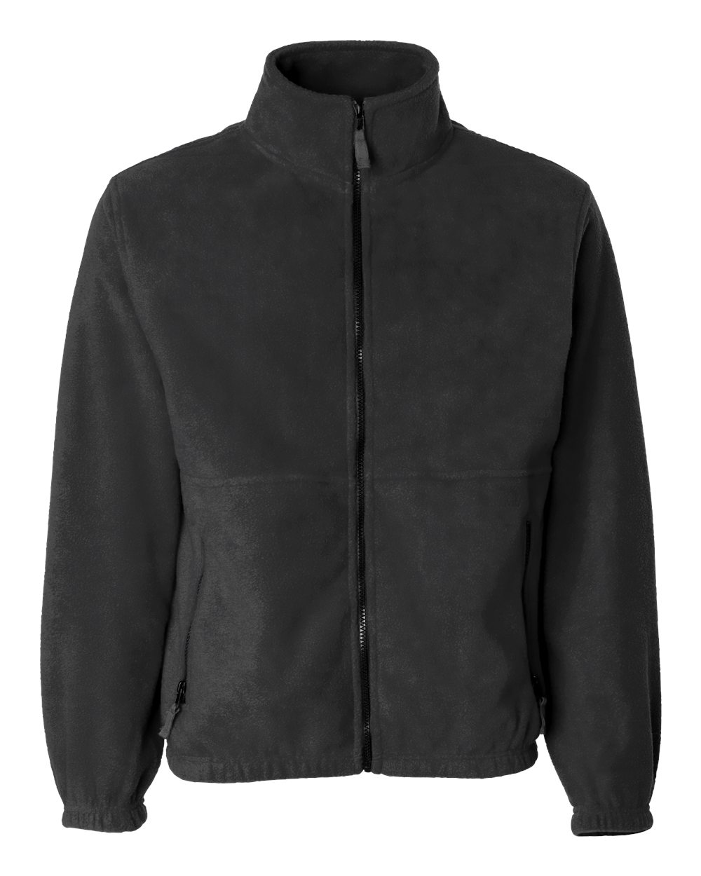 Sierra Pacific Adult Anti-Pill Fleece Full-Zip Jacket (Charcoal) (L)
