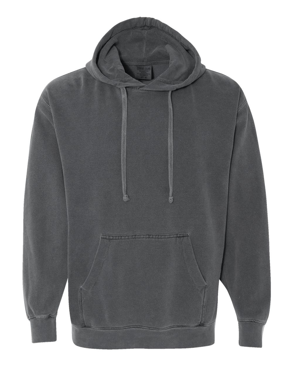 Comfort Colors 9.5 oz. Garment-Dyed Pullover Hood, M, Pepper