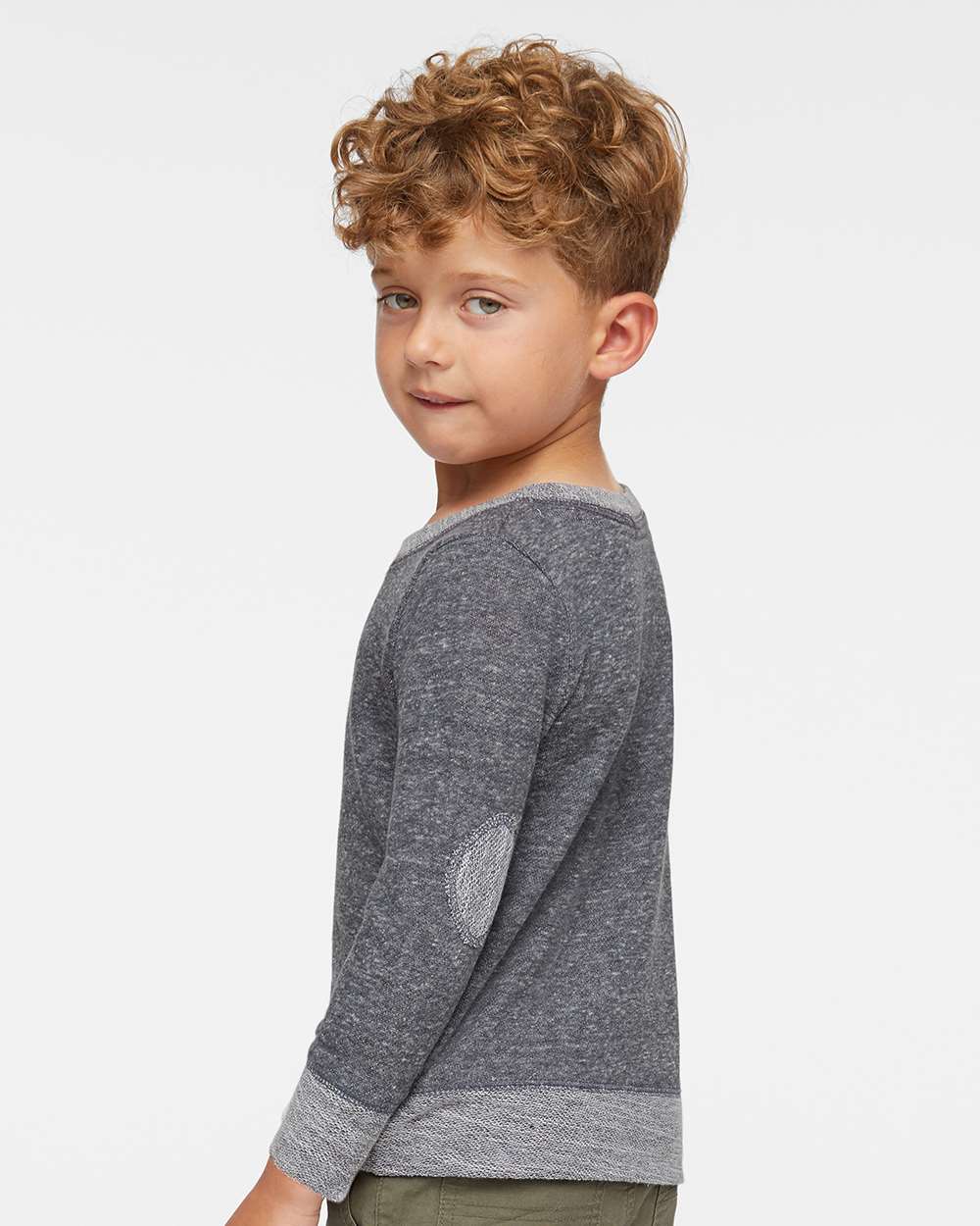 Toddler Harborside Mélange French Terry Crewneck Sweatshirt