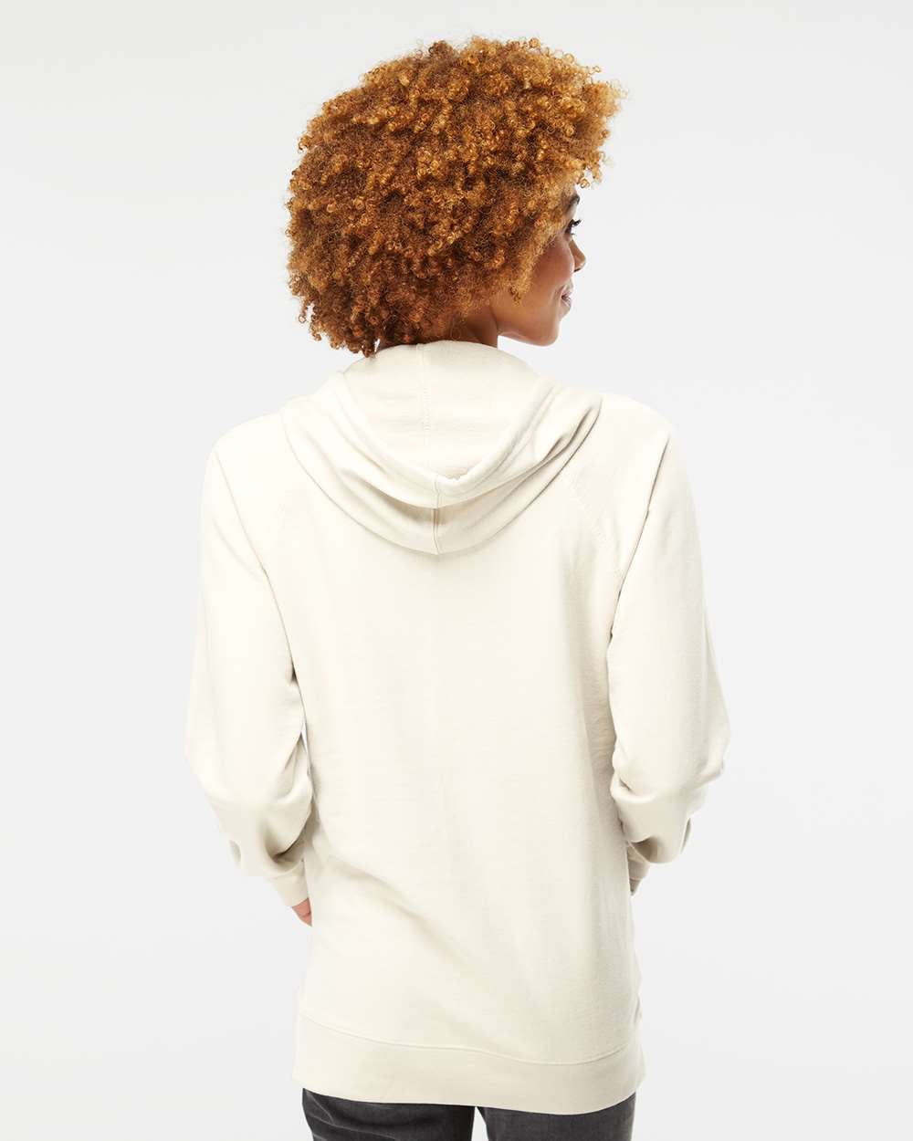 Unisex Icon Lightweight Loopback Terry Hooded Sweatshirt