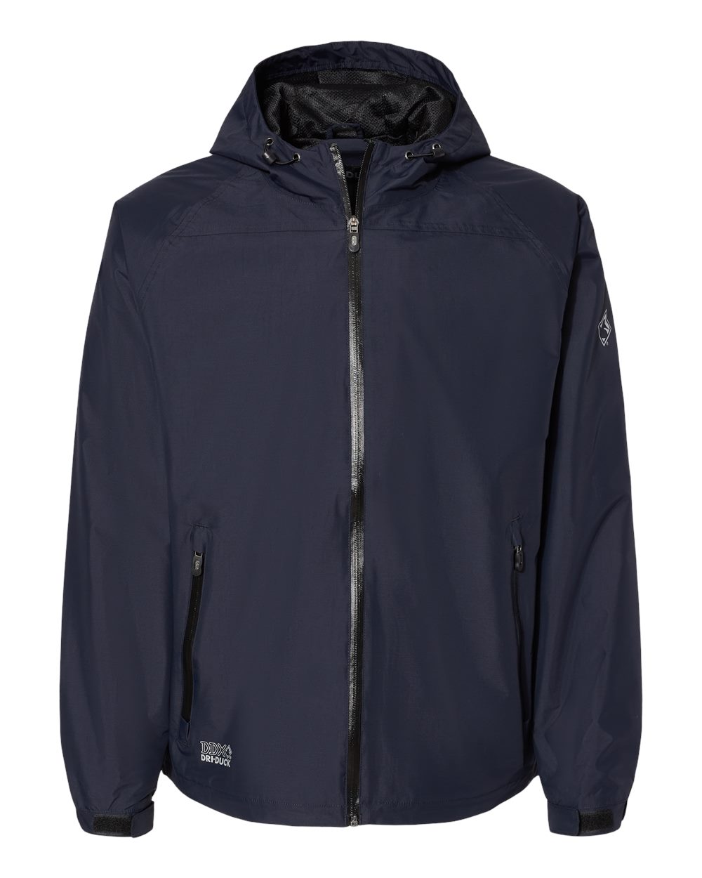 DRI Duck Cheyenne Men's Cotton Canvas Hooded Work Jacket, 5020, Small, Tobacco