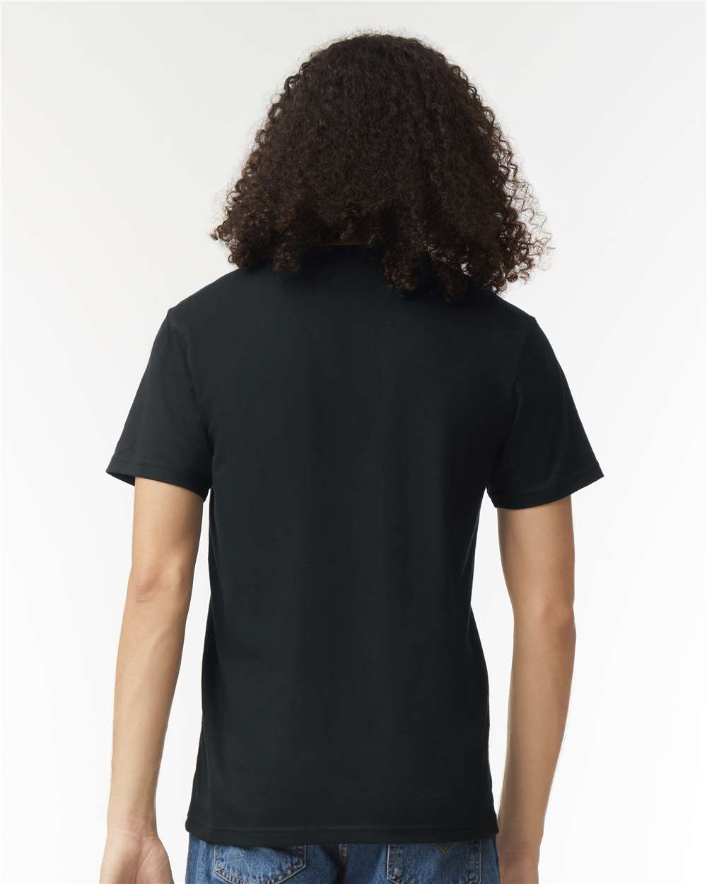 Unisex CVC V-Neck Tee