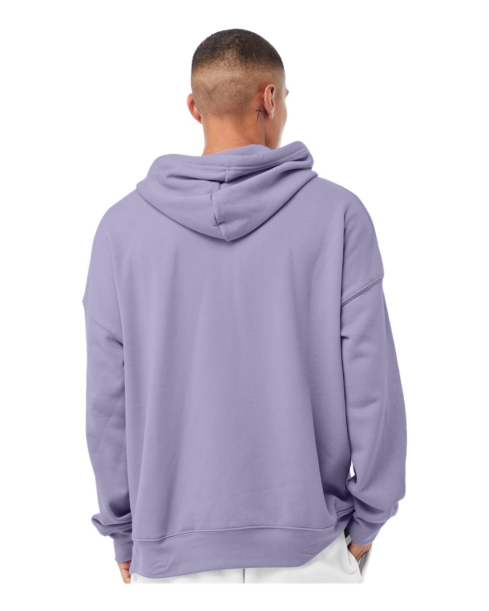 Unisex Sponge Fleece Drop Shoulder Hoodie Sweatshirt