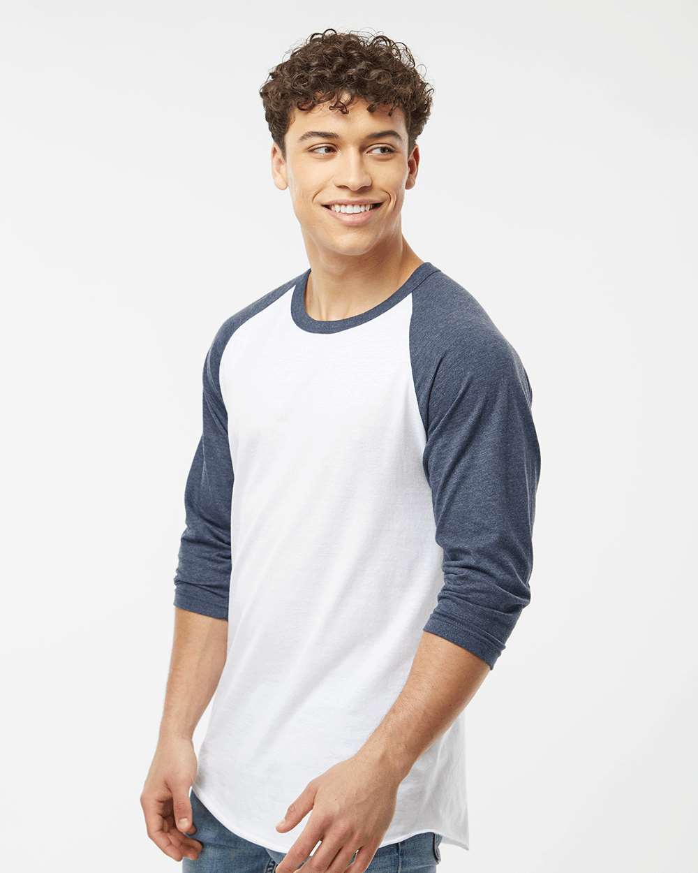 Unisex Fine Jersey Raglan T-Shirt