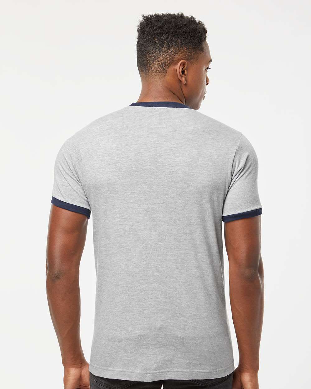 Unisex Fine Jersey Ringer T-Shirt