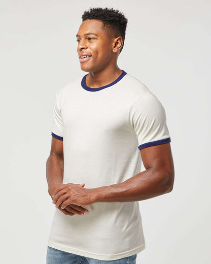 Unisex Fine Jersey Ringer T-Shirt