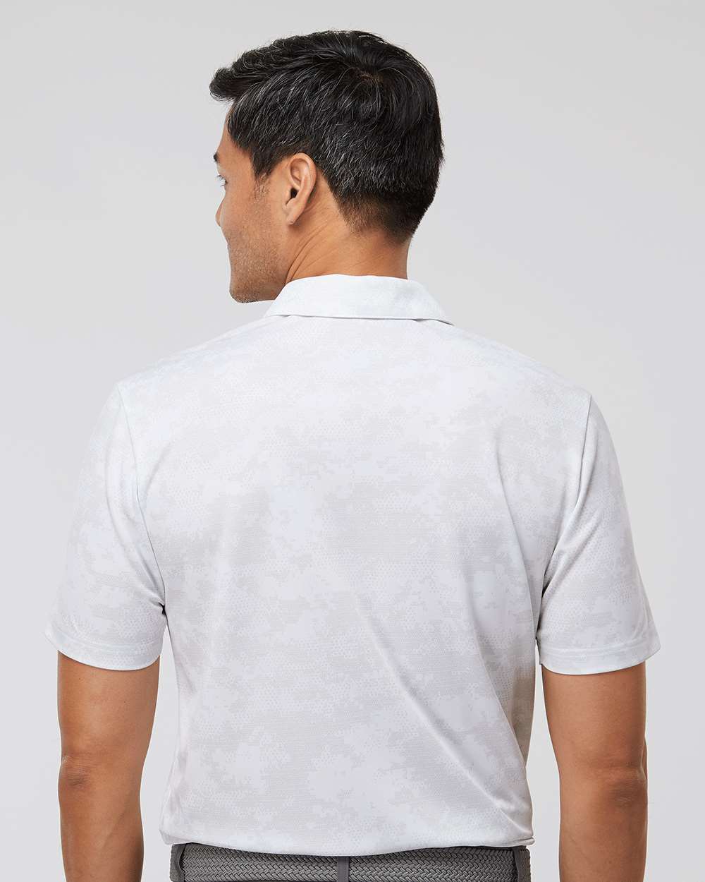 Men's All Over Camo Print Polo