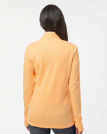 Women's 3-Stripes Quarter-Zip Sweater Pullover