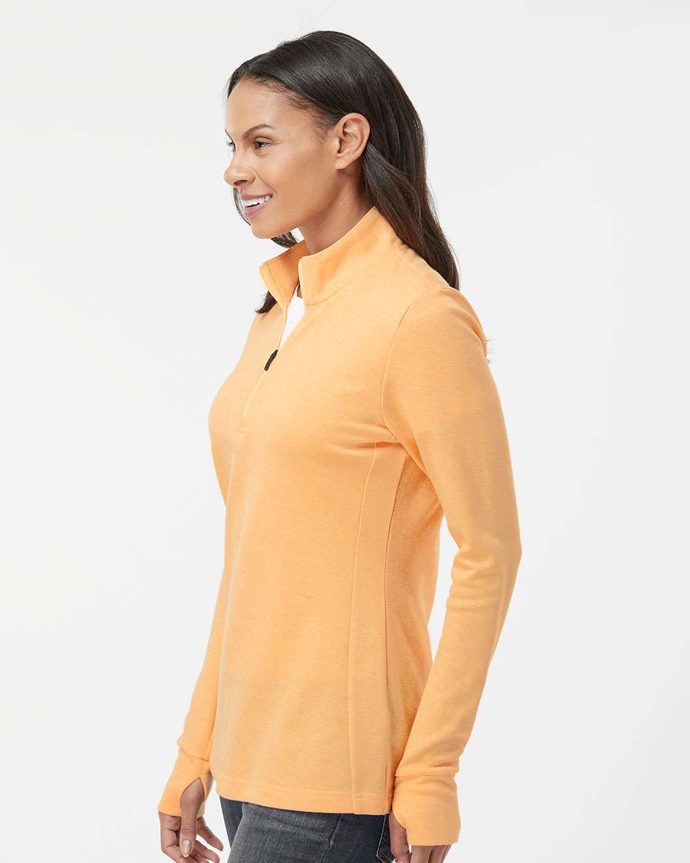 Women's 3-Stripes Quarter-Zip Sweater Pullover