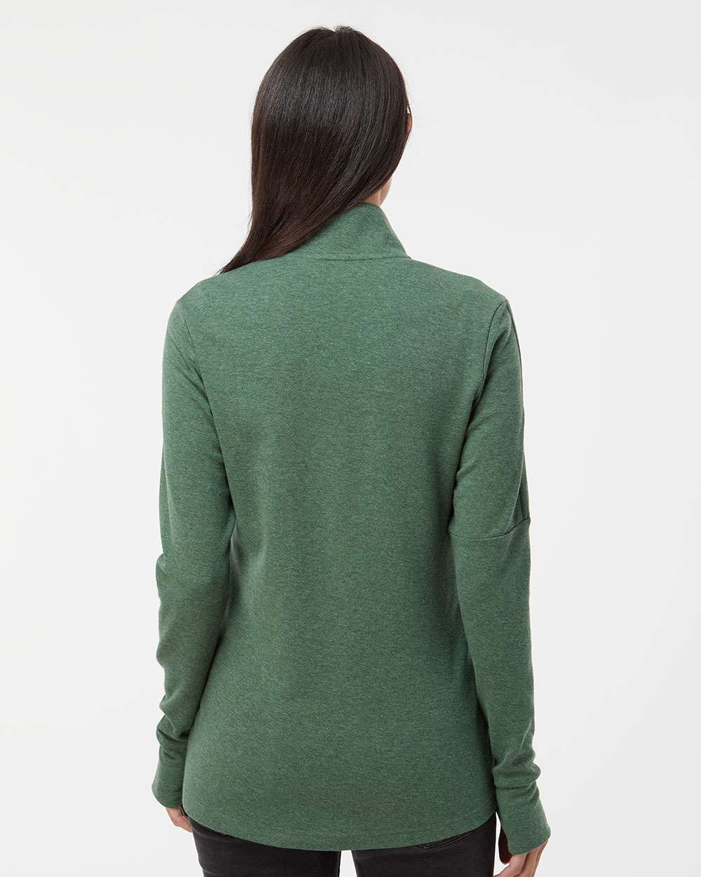 Women's 3-Stripes Quarter-Zip Sweater Pullover
