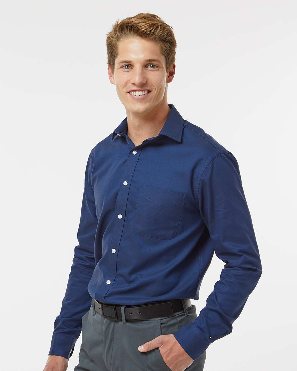 Men's New England Cotton Oxford Shirt