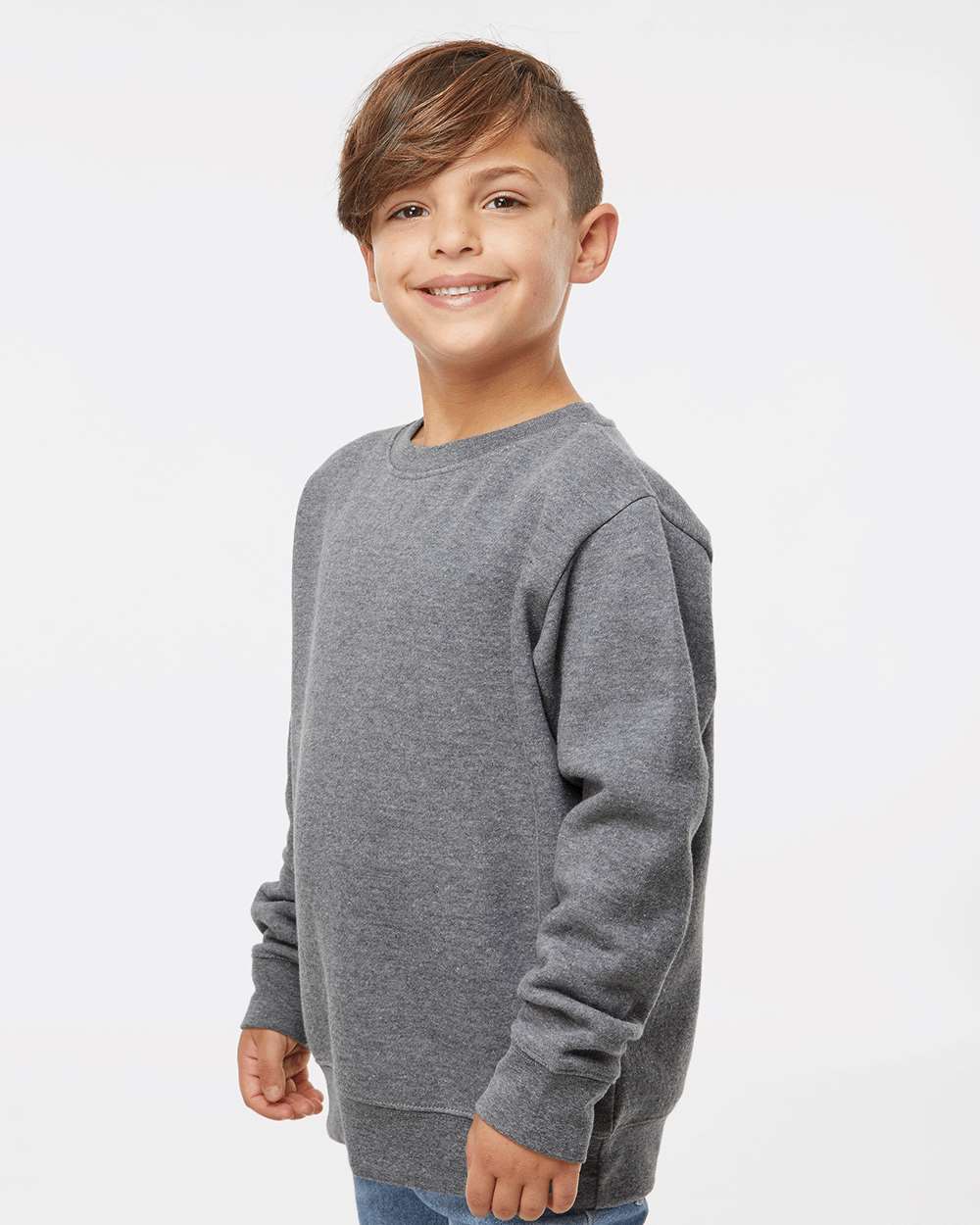 Youth Elevated Fleece Crewneck Sweatshirt