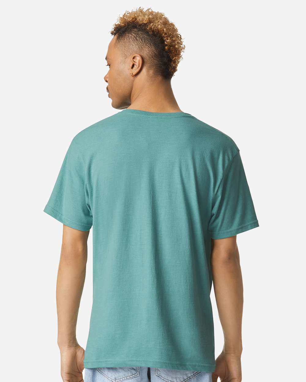 Unisex CVC V-Neck Tee