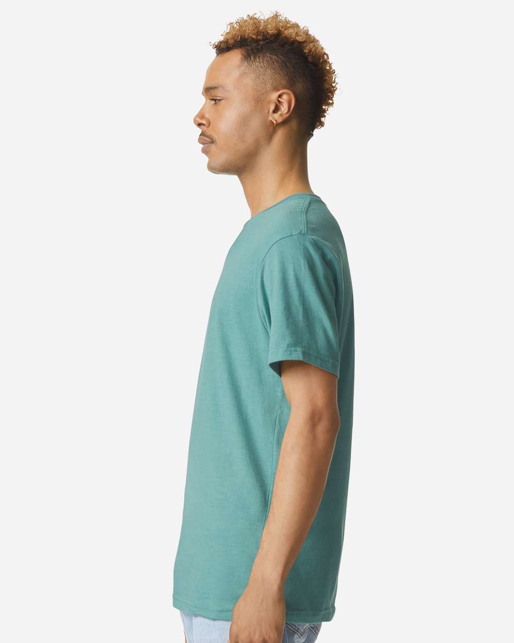 Unisex CVC V-Neck Tee