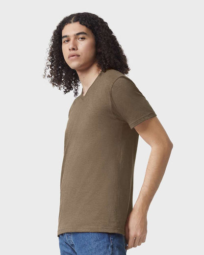 Unisex CVC V-Neck Tee