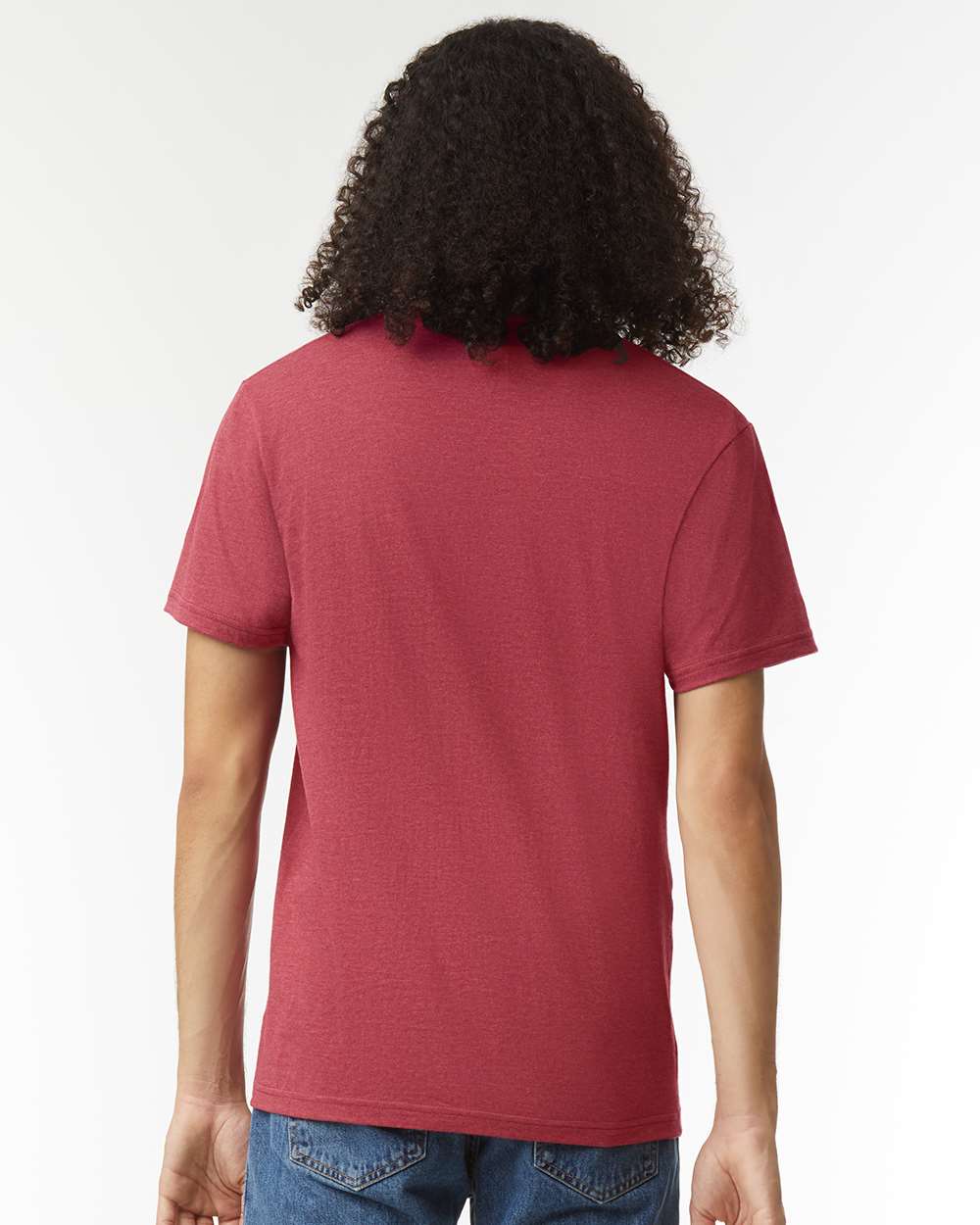 Unisex CVC V-Neck Tee