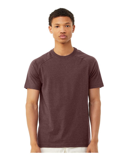Men's Heather CVC Raglan Tee