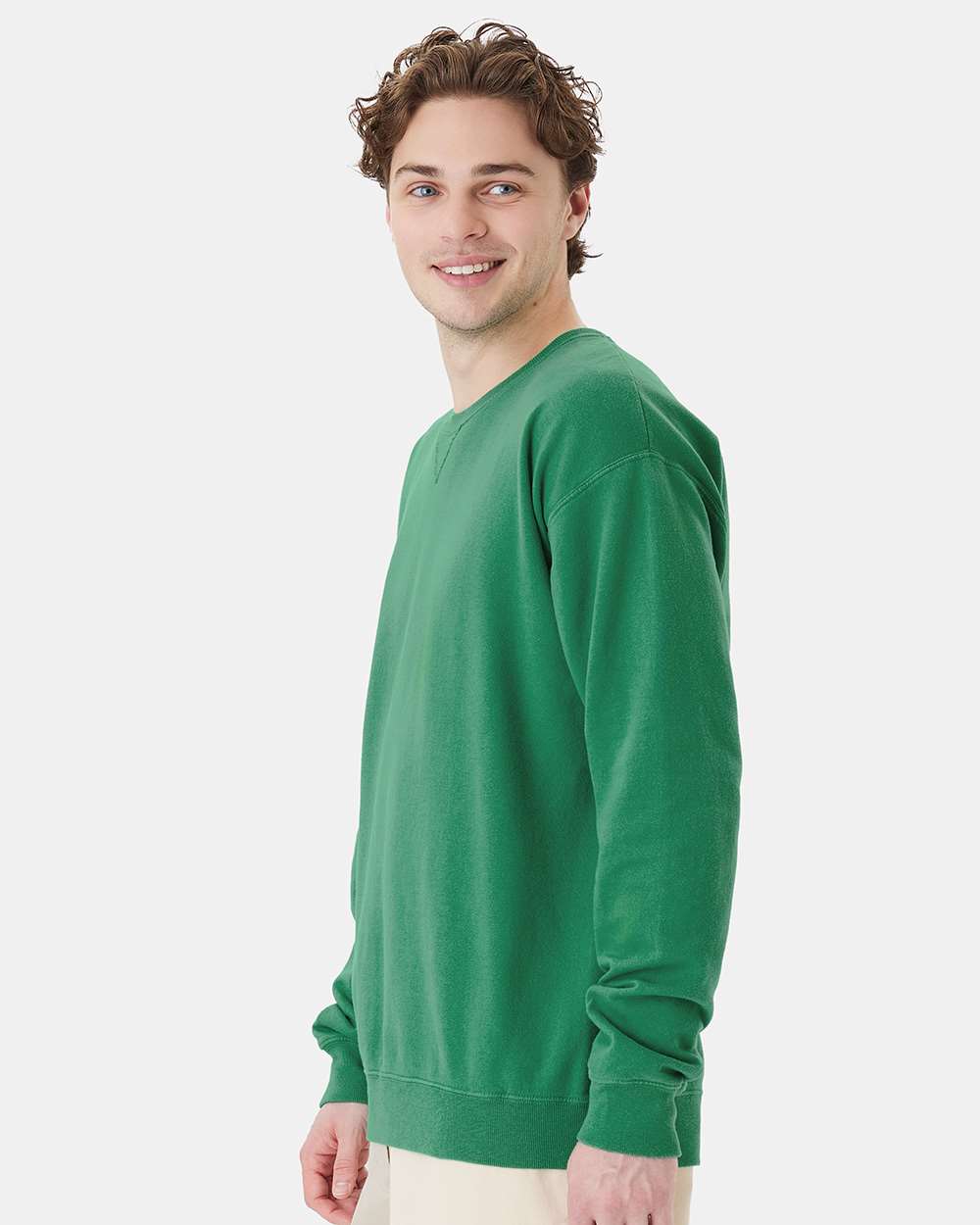 Unisex Garment-Dyed Crewneck Sweatshirt