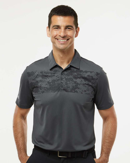 Men's Camo Chest Print Polo