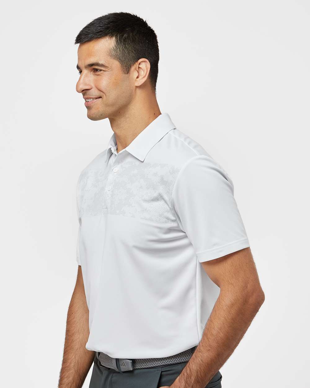 Men's Camo Chest Print Polo