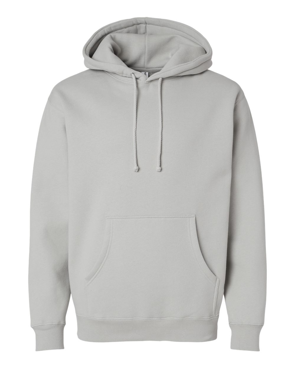 Independent Trading Co. Mens Heavyweight Hooded Sweatshirt, L, Smoke