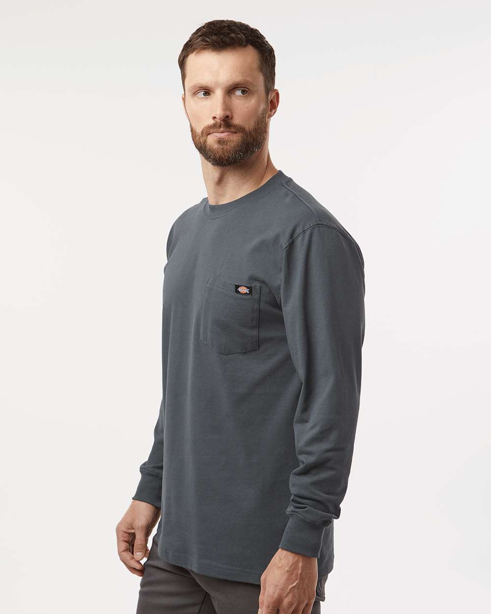Men's Traditional Heavyweight Long Sleeve T-Shirt
