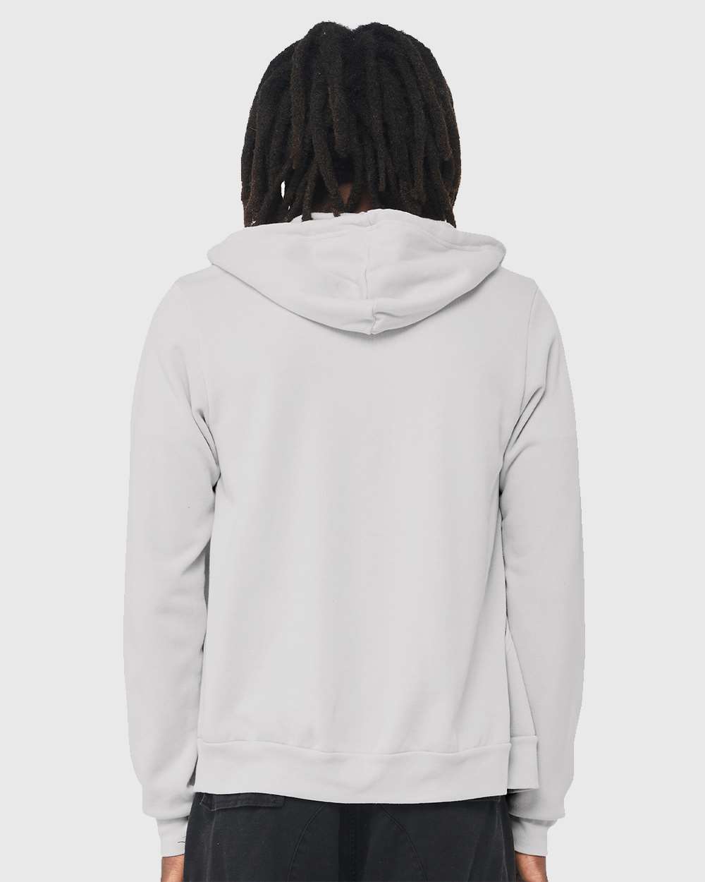 Unisex Sponge Fleece Full-Zip Hoodie Sweatshirt