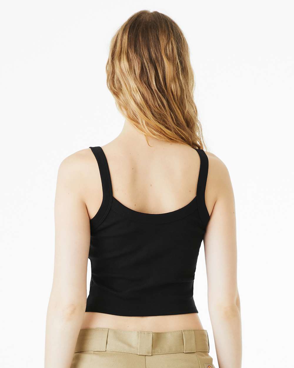 Women's Micro Rib Spaghetti Strap Tank
