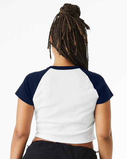 Women's Micro Rib Raglan Baby Tee