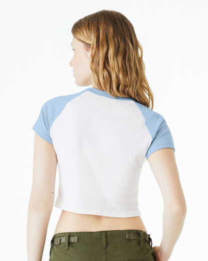 Women's Micro Rib Raglan Baby Tee