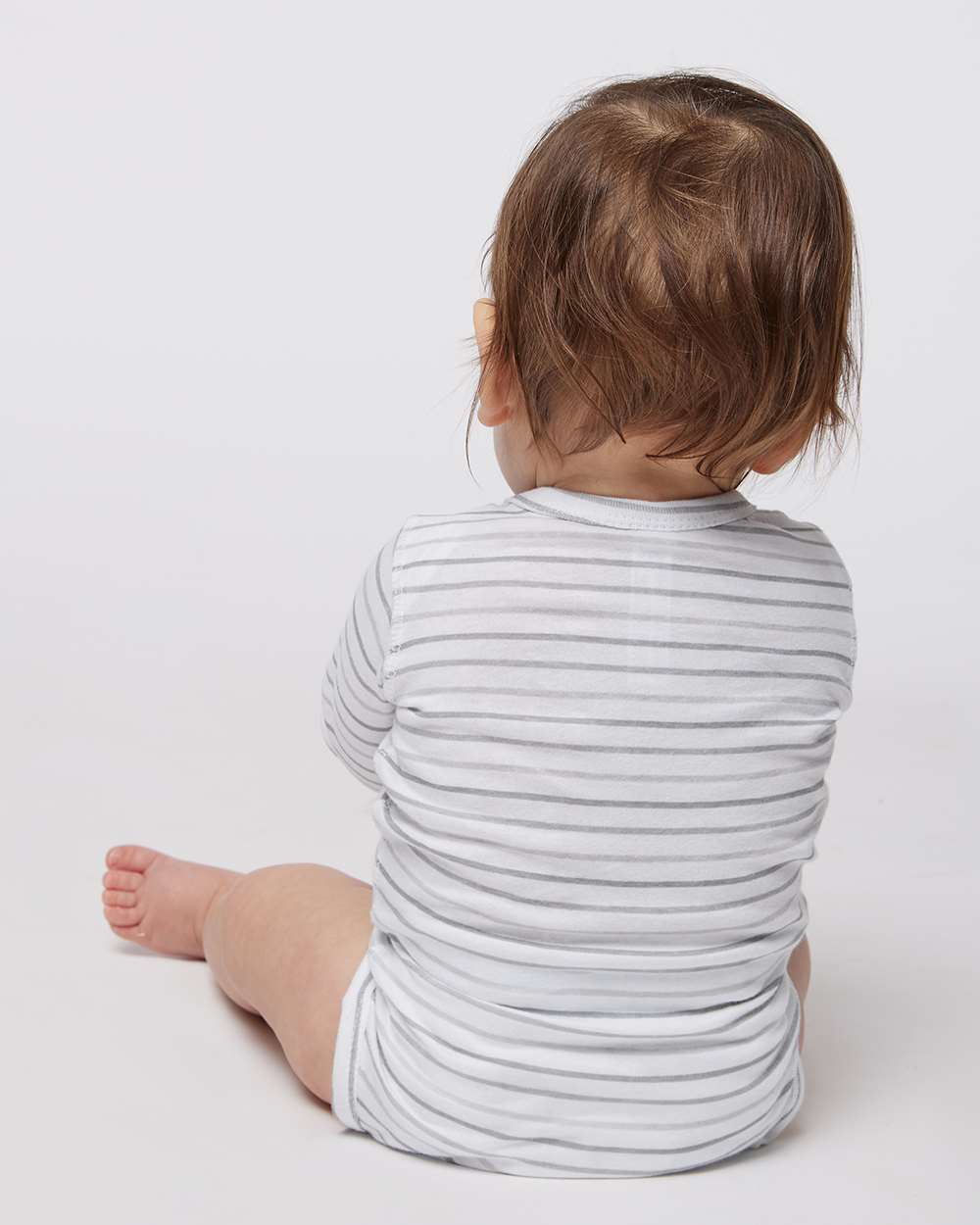 Infant Fine Jersey Long Sleeve Bodysuit