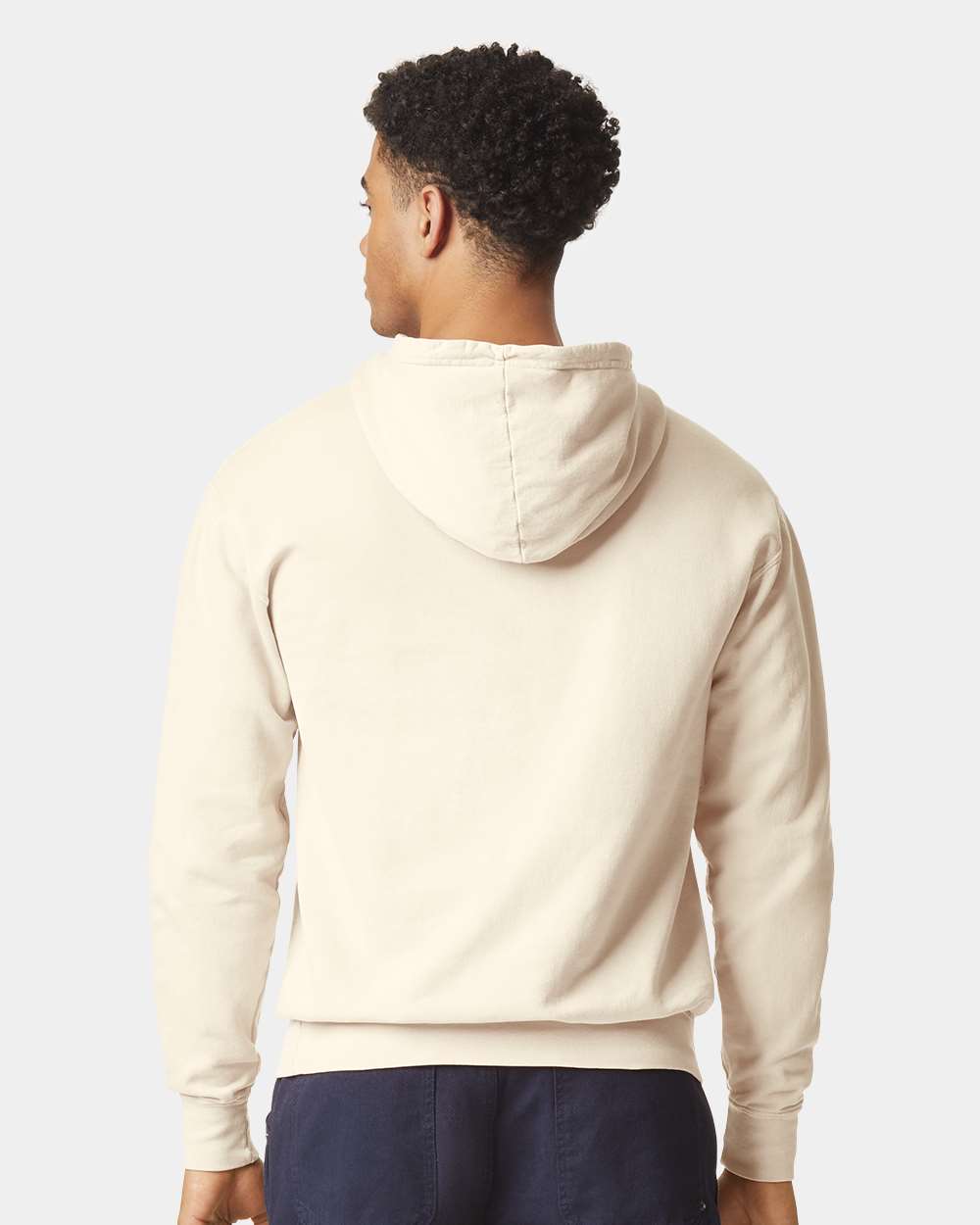 Unisex Garment-Dyed Lightweight Fleece Hooded Sweatshirt