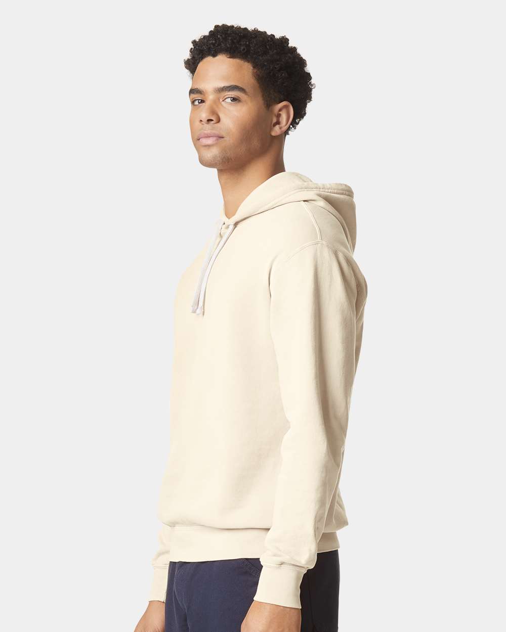 Unisex Garment-Dyed Lightweight Fleece Hooded Sweatshirt