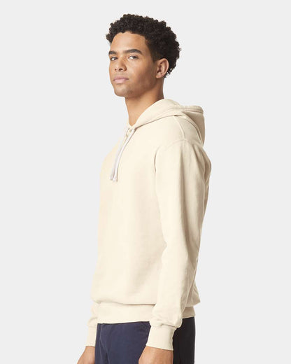 Unisex Garment-Dyed Lightweight Fleece Hooded Sweatshirt