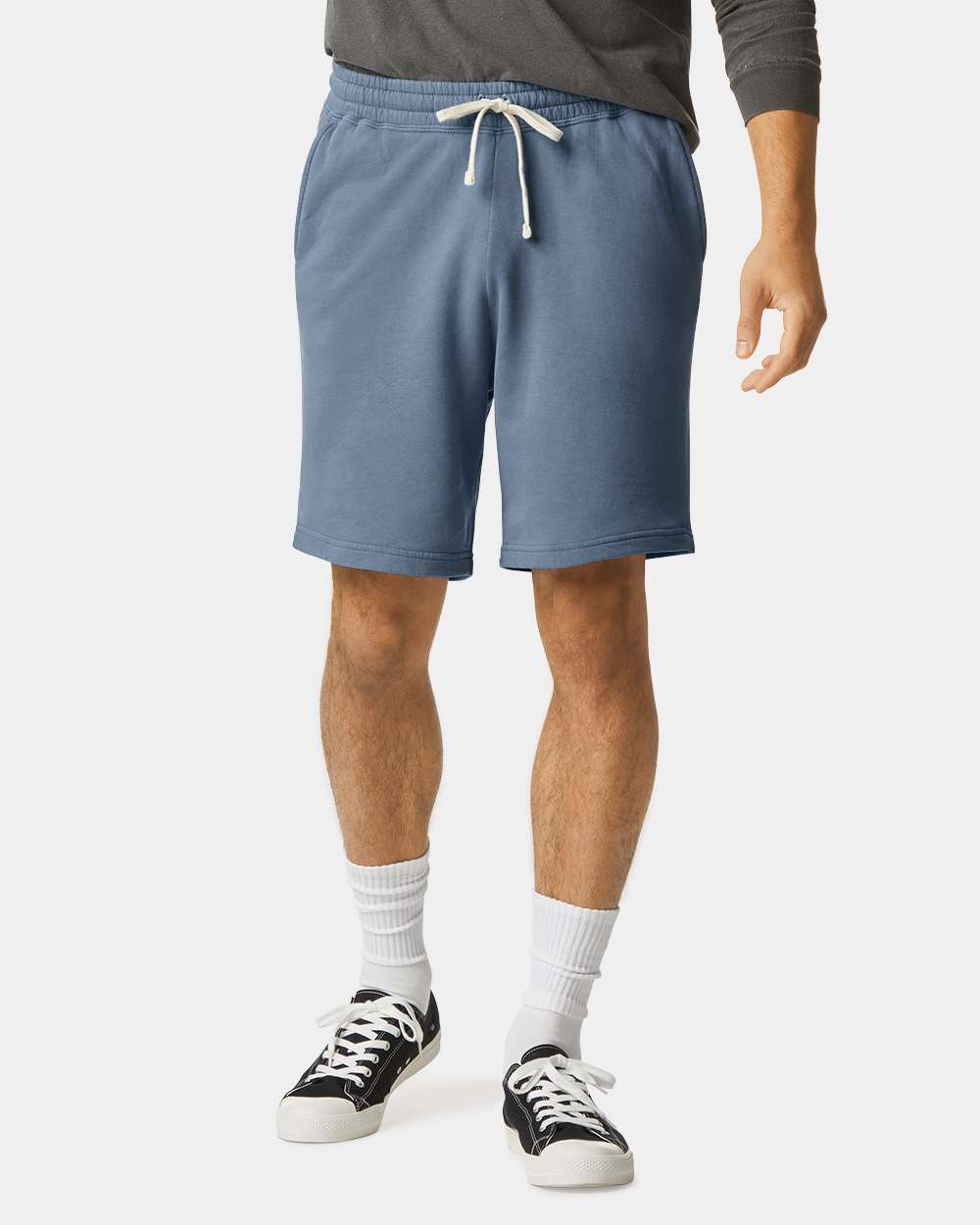 Unisex Garment-Dyed Lightweight Fleece Sweat Shorts