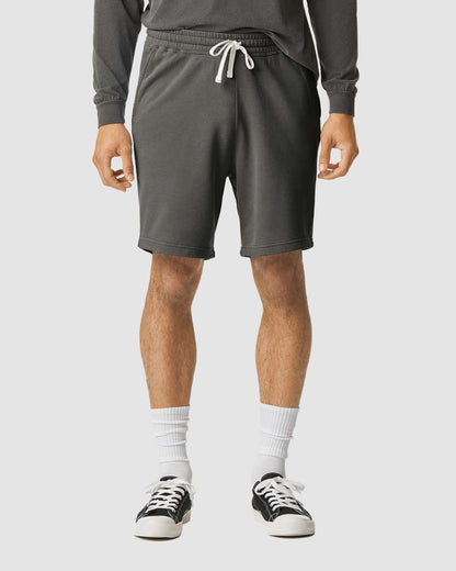Unisex Garment-Dyed Lightweight Fleece Sweat Shorts