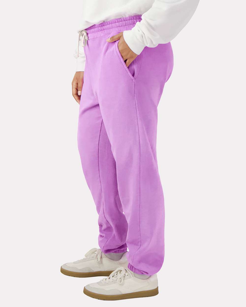 Unisex Garment-Dyed Lightweight Fleece Sweatpants