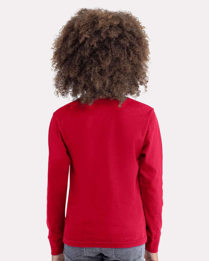 Youth Cotton Long Sleeve T-Shirt