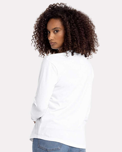 Women's Cotton Relaxed Long Sleeve T-Shirt