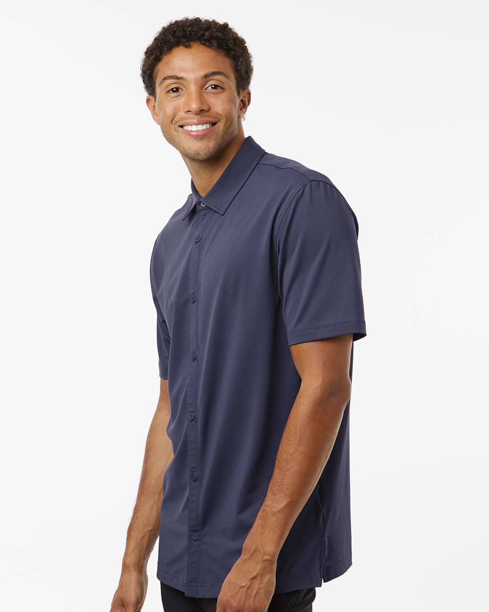 Men's Full Button Down Short Sleeve Shirt