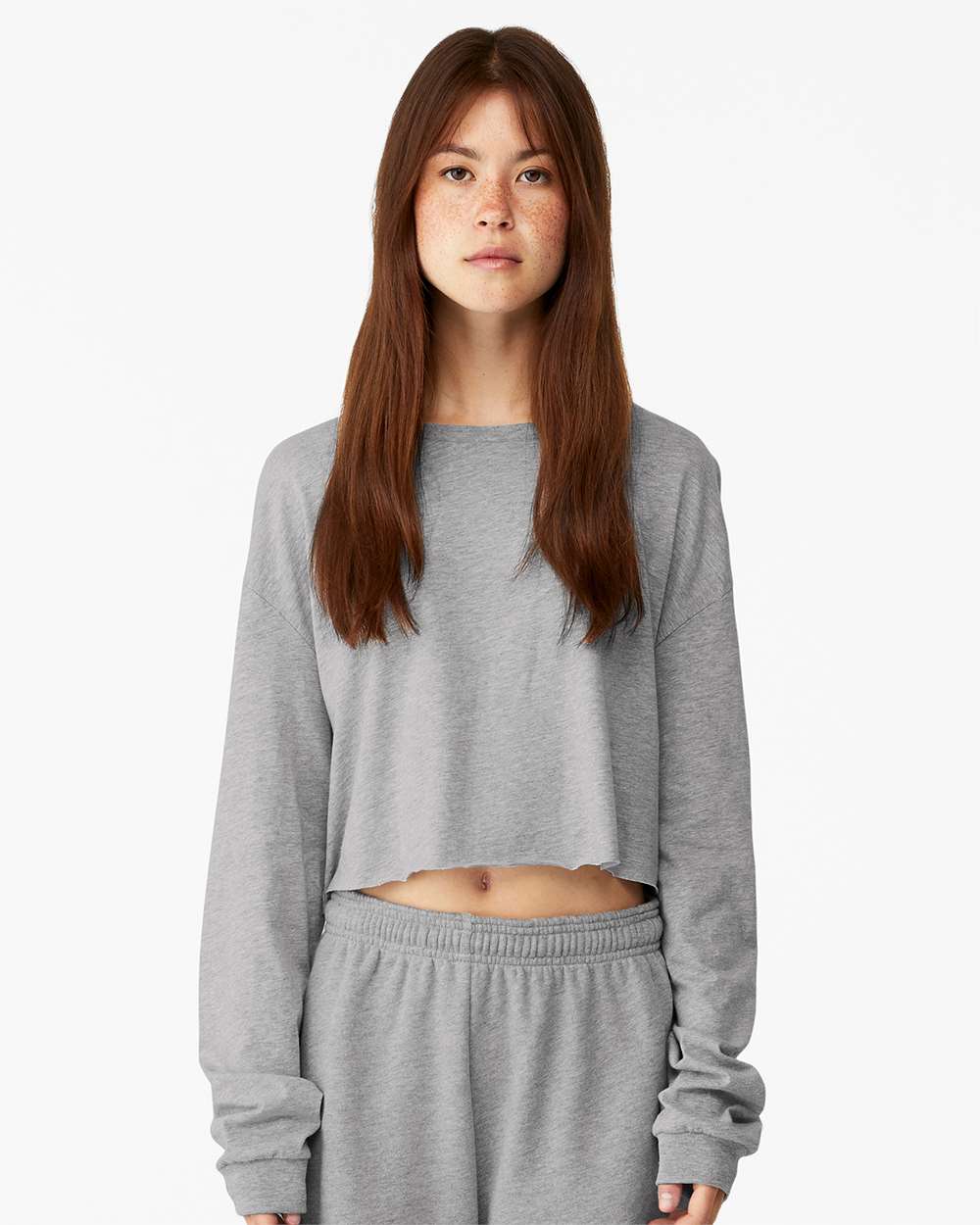 Women's FWD Fashion Crop Long Sleeve Tee