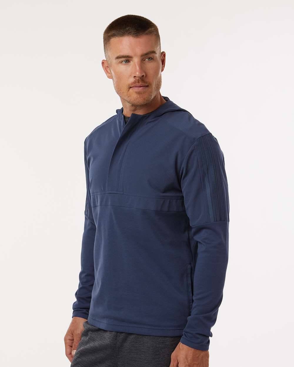 Men's Half-Zip Hooded Anorak