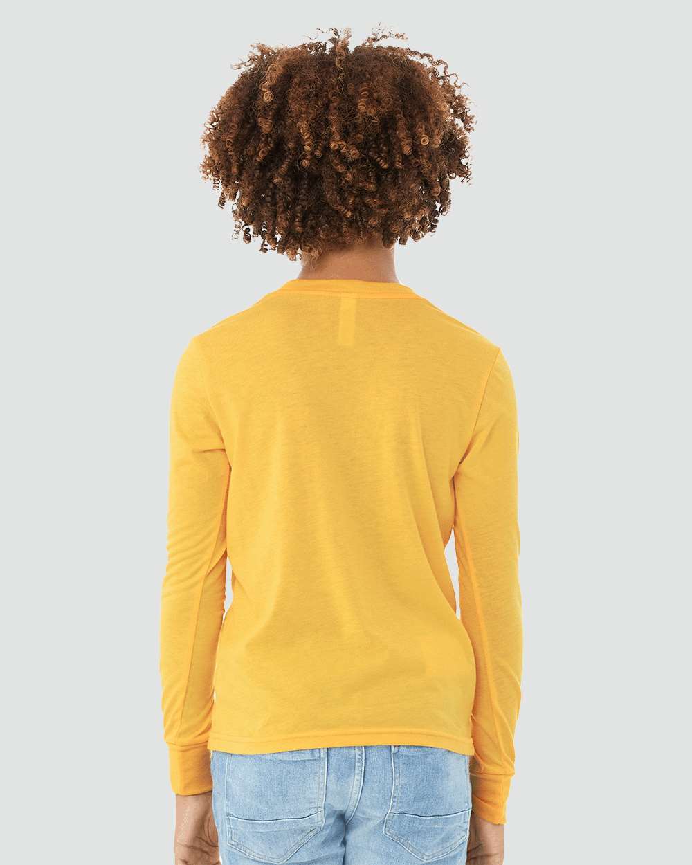 Youth Heather CVC Long Sleeve Tee