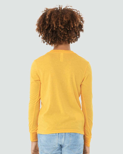 Youth Heather CVC Long Sleeve Tee