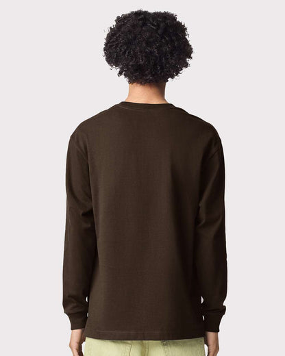 Unisex Super Heavyweight Long Sleeve Pocket Tee